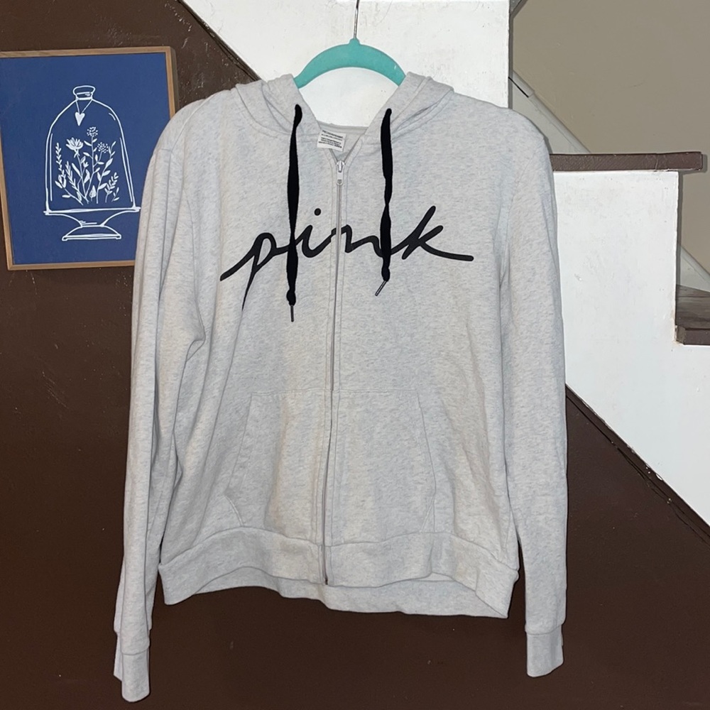 Victorias Secret Pink Zip Up Hoodie